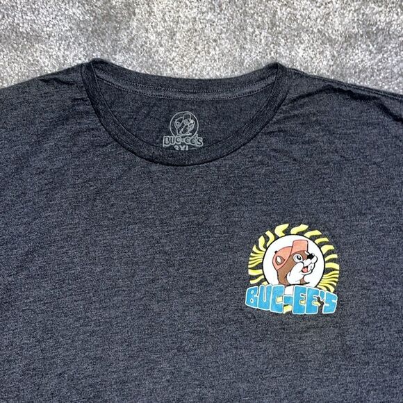 Buc-ee’s T-shirt all good in a Jeep Palm Trees camper trailer beaver NEW 3XL - Picture 3 of 4